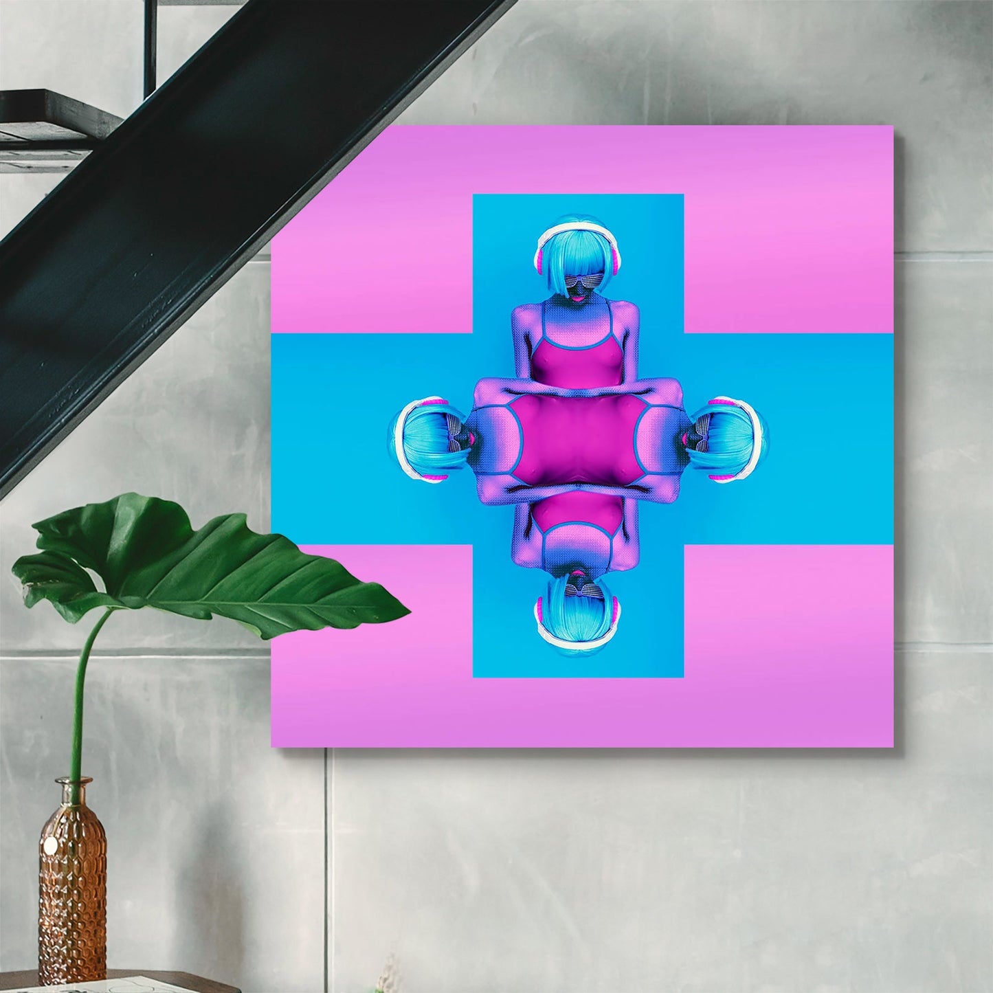 Crazy Girl DJ
Stylish Colors Modern Music Peel & Stick Vinyl Wall Sticker