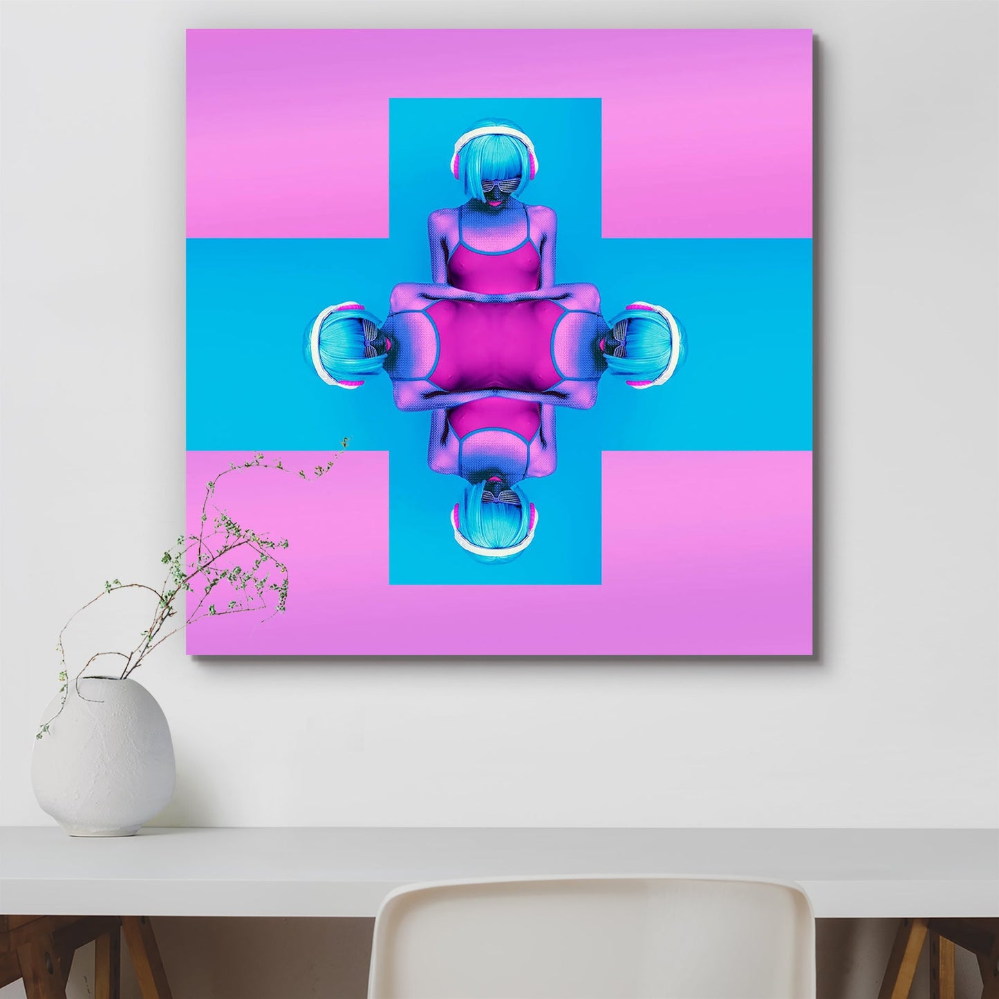 Crazy Girl DJ
Stylish Colors Modern Music Peel & Stick Vinyl Wall Sticker