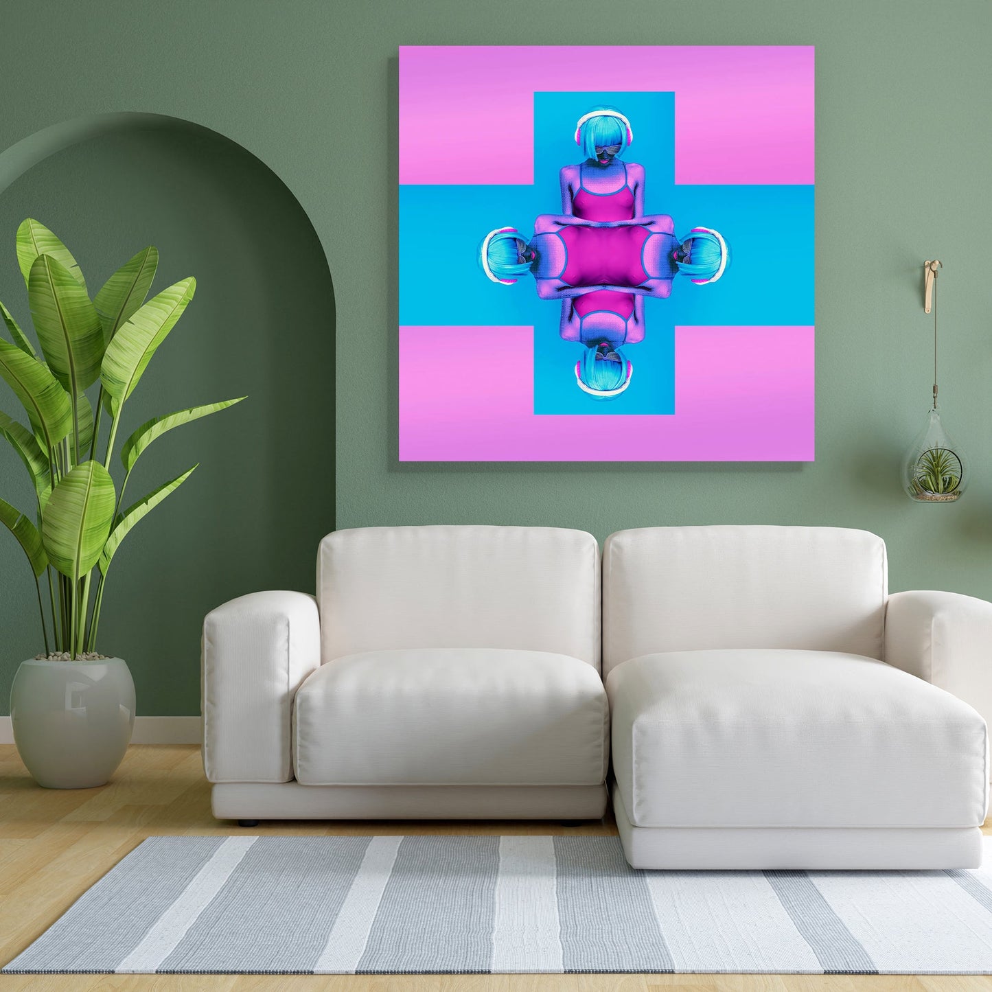 Crazy Girl DJ
Stylish Colors Modern Music Peel & Stick Vinyl Wall Sticker