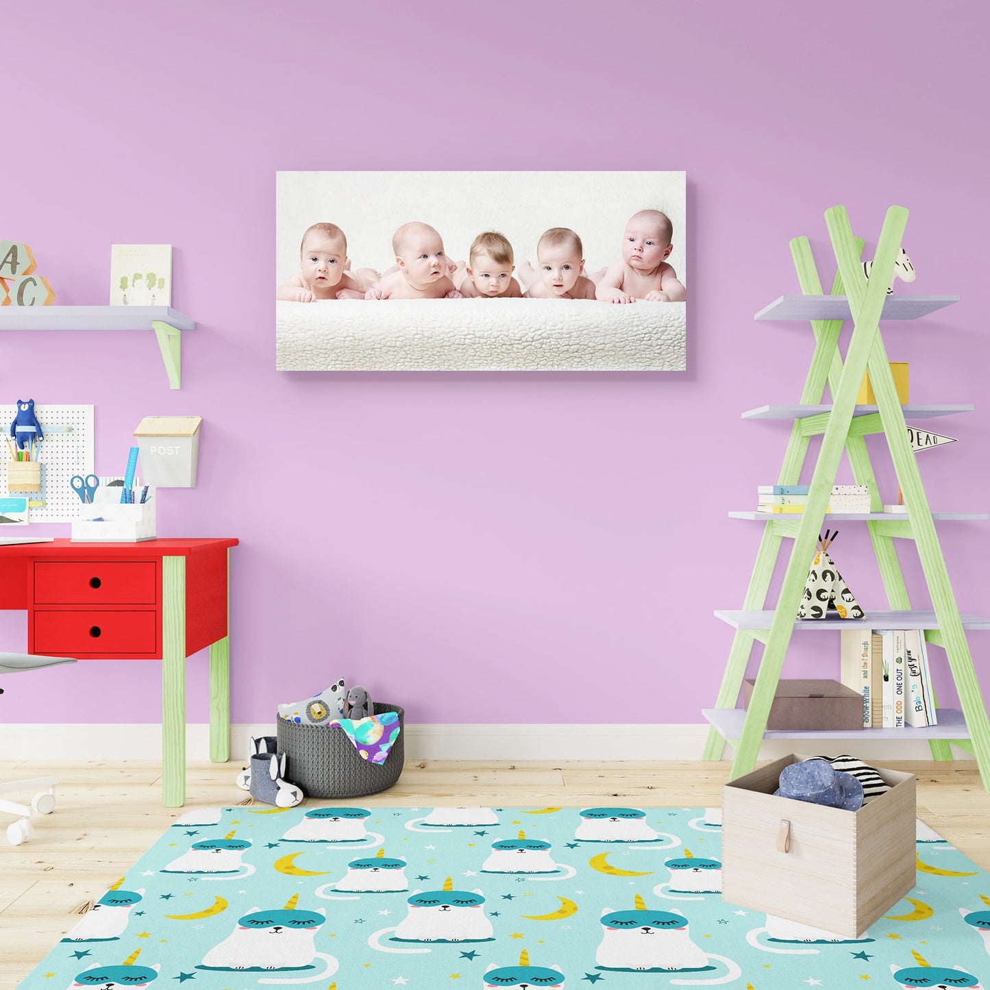 Babies D1 Peel & Stick Vinyl Wall Sticker