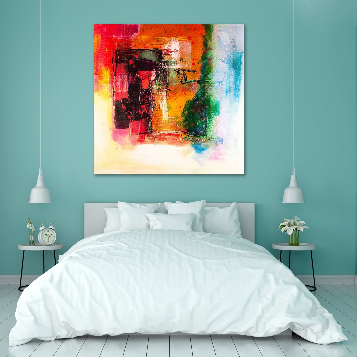 Modern Art D1 Peel & Stick Vinyl Wall Sticker