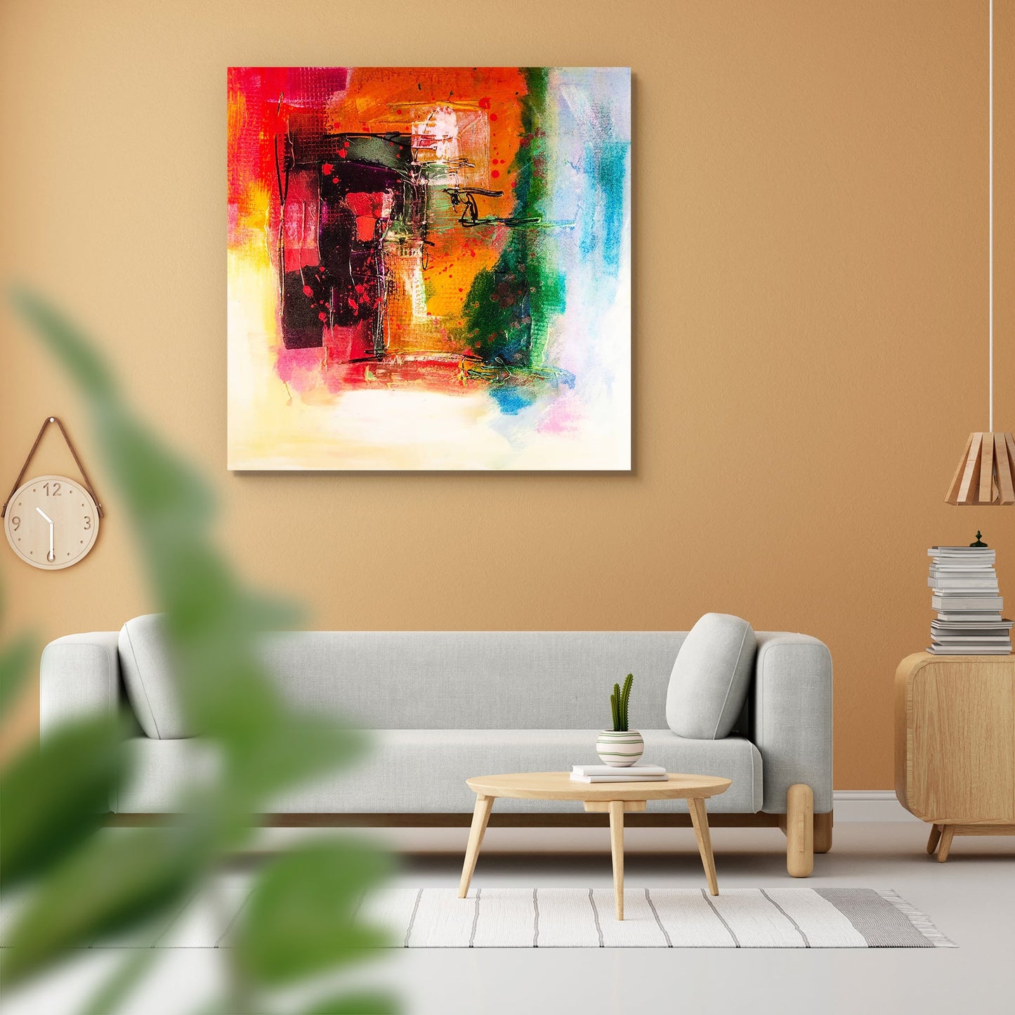 Modern Art D1 Peel & Stick Vinyl Wall Sticker