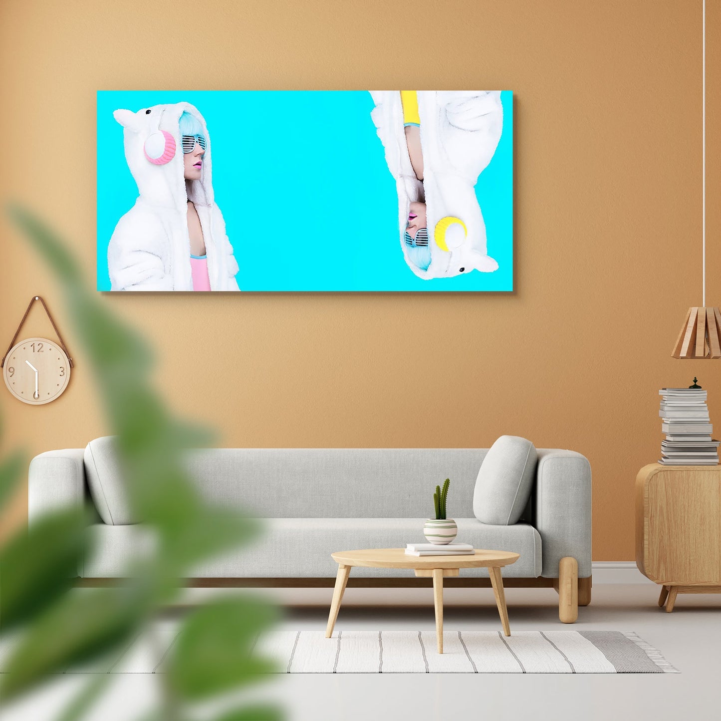 Party Crazy Girls Peel & Stick Vinyl Wall Sticker