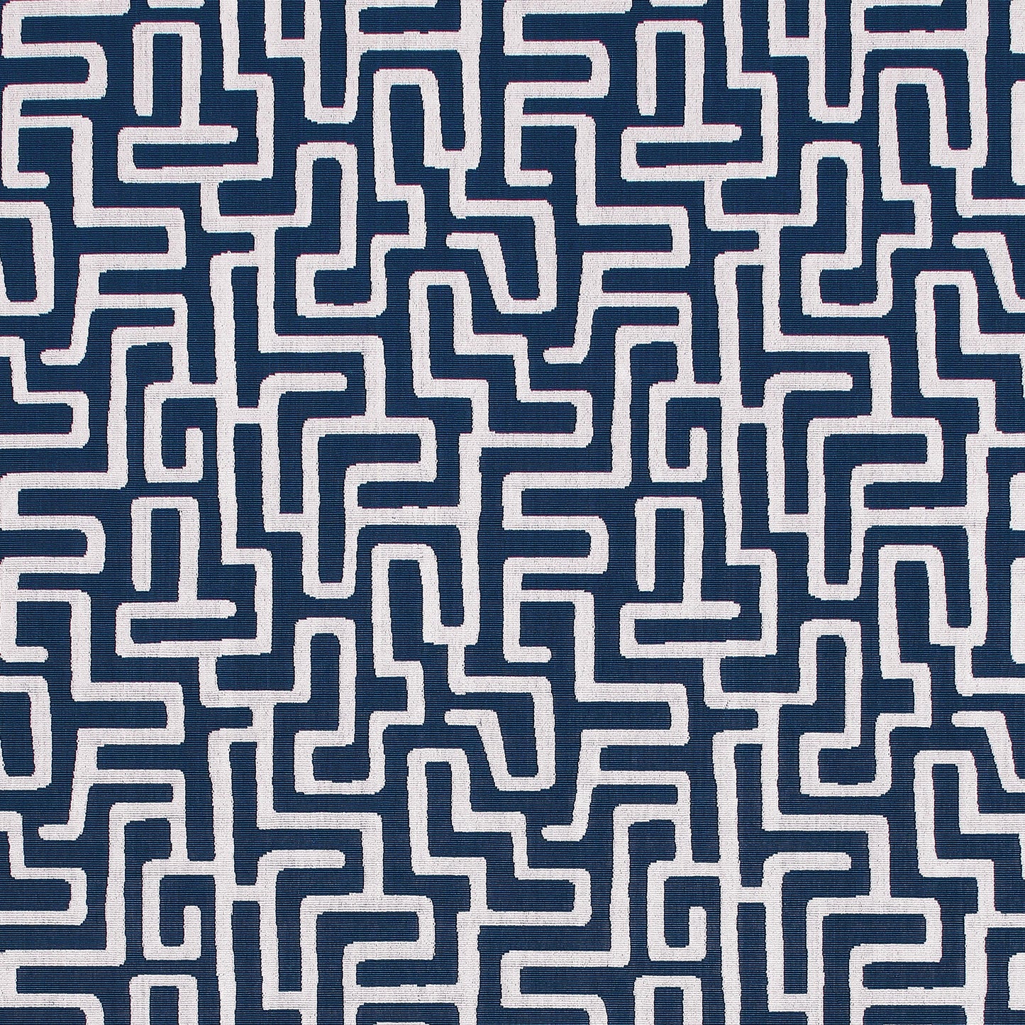 Thibaut Terrace Lane Navy Fabric