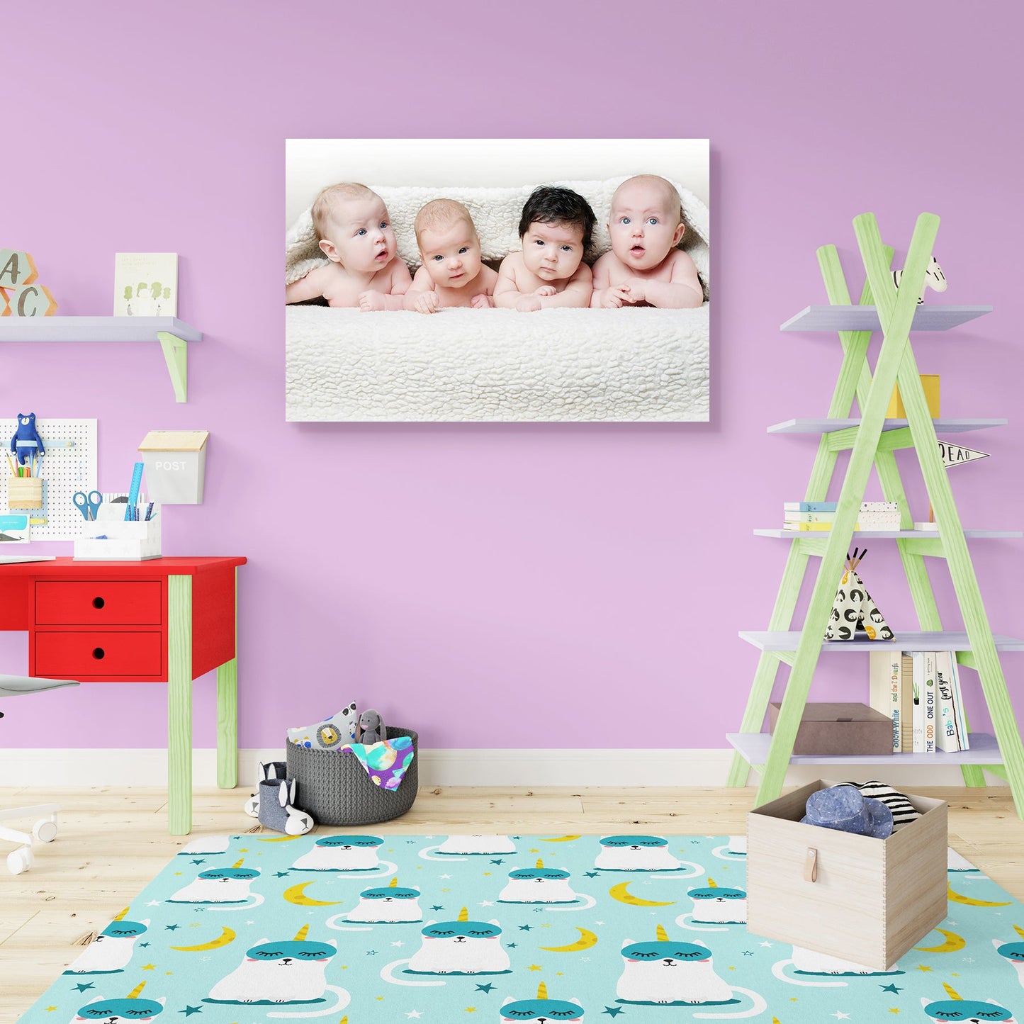 Babies D2 Peel & Stick Vinyl Wall Sticker