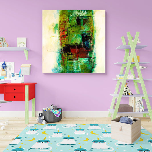 Modern Abstract D2 Peel & Stick Vinyl Wall Sticker