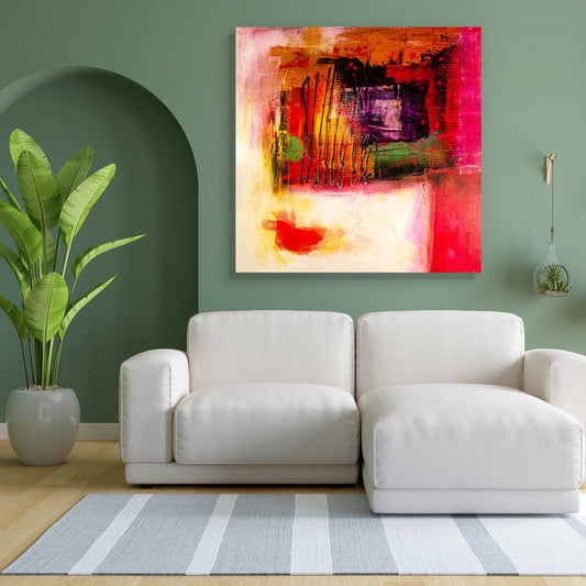 Modern Abstract D4 Peel & Stick Vinyl Wall Sticker