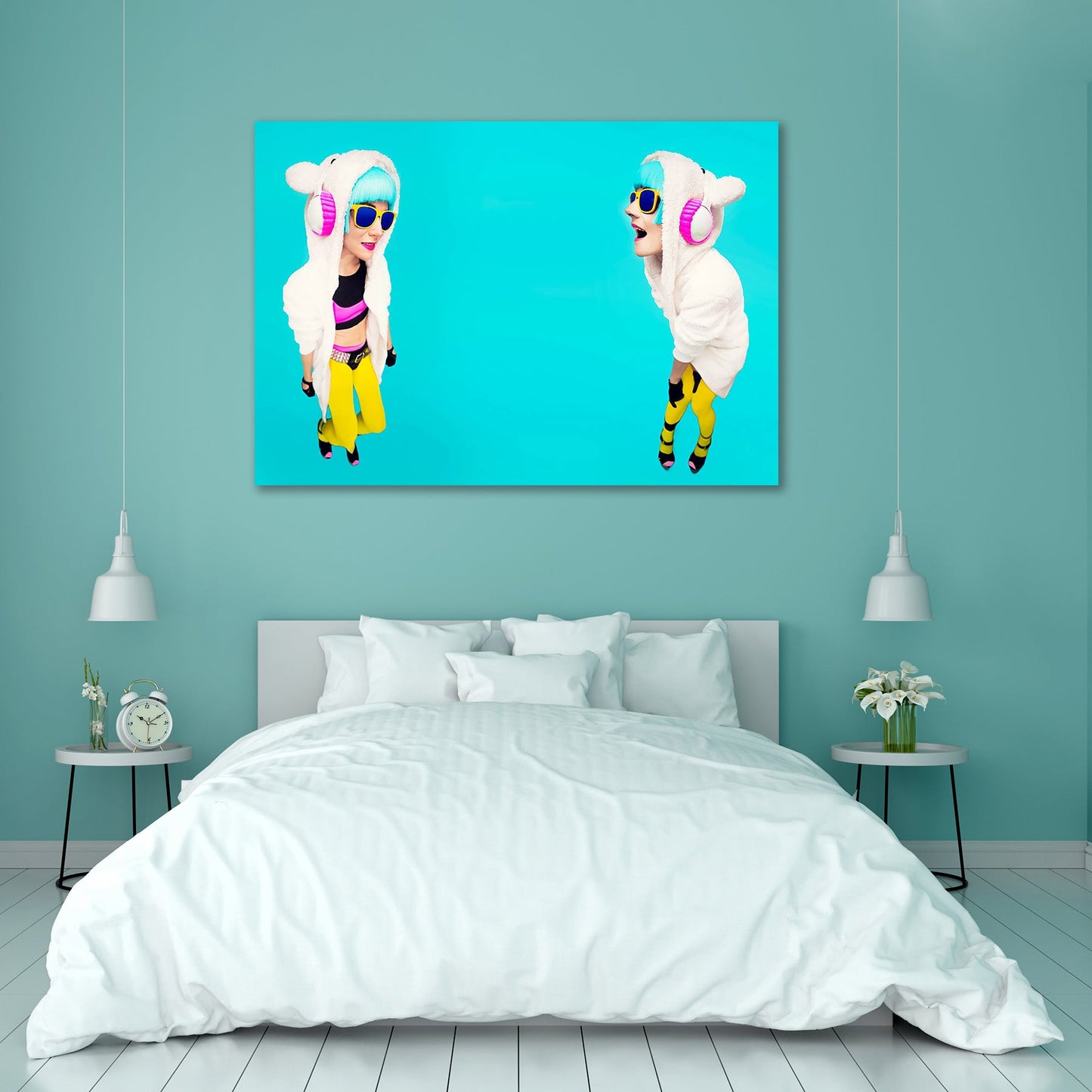 Winter Party Peel & Stick Vinyl Wall Sticker