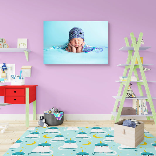 Newborn Baby Girl D20 Peel & Stick Vinyl Wall Sticker