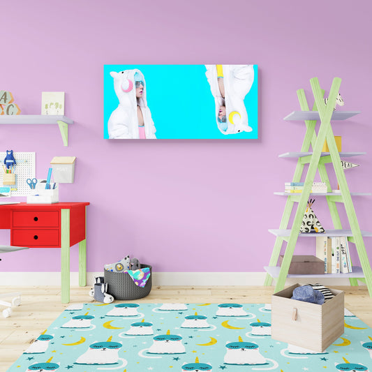Party Crazy Girls Peel & Stick Vinyl Wall Sticker