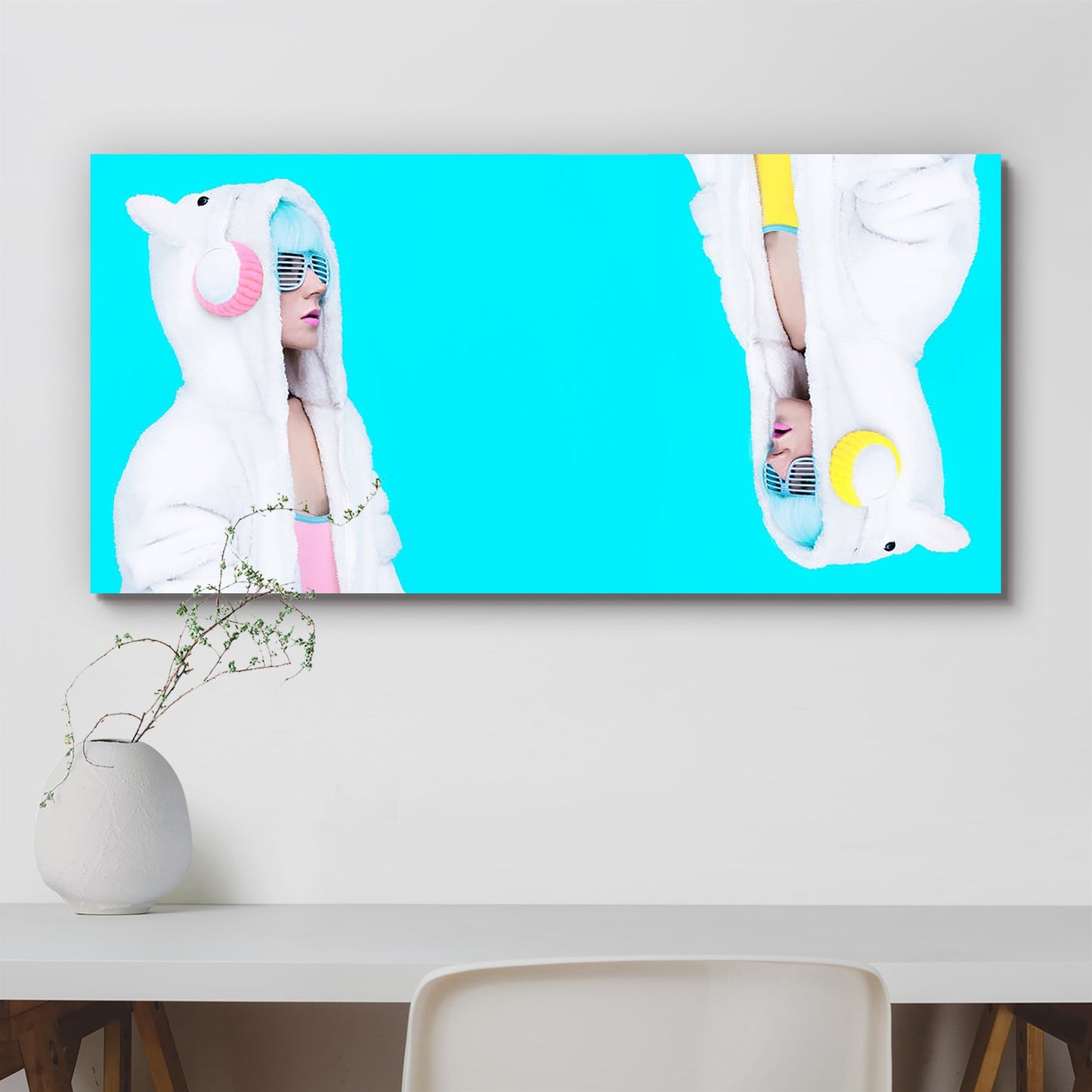 Party Crazy Girls Peel & Stick Vinyl Wall Sticker