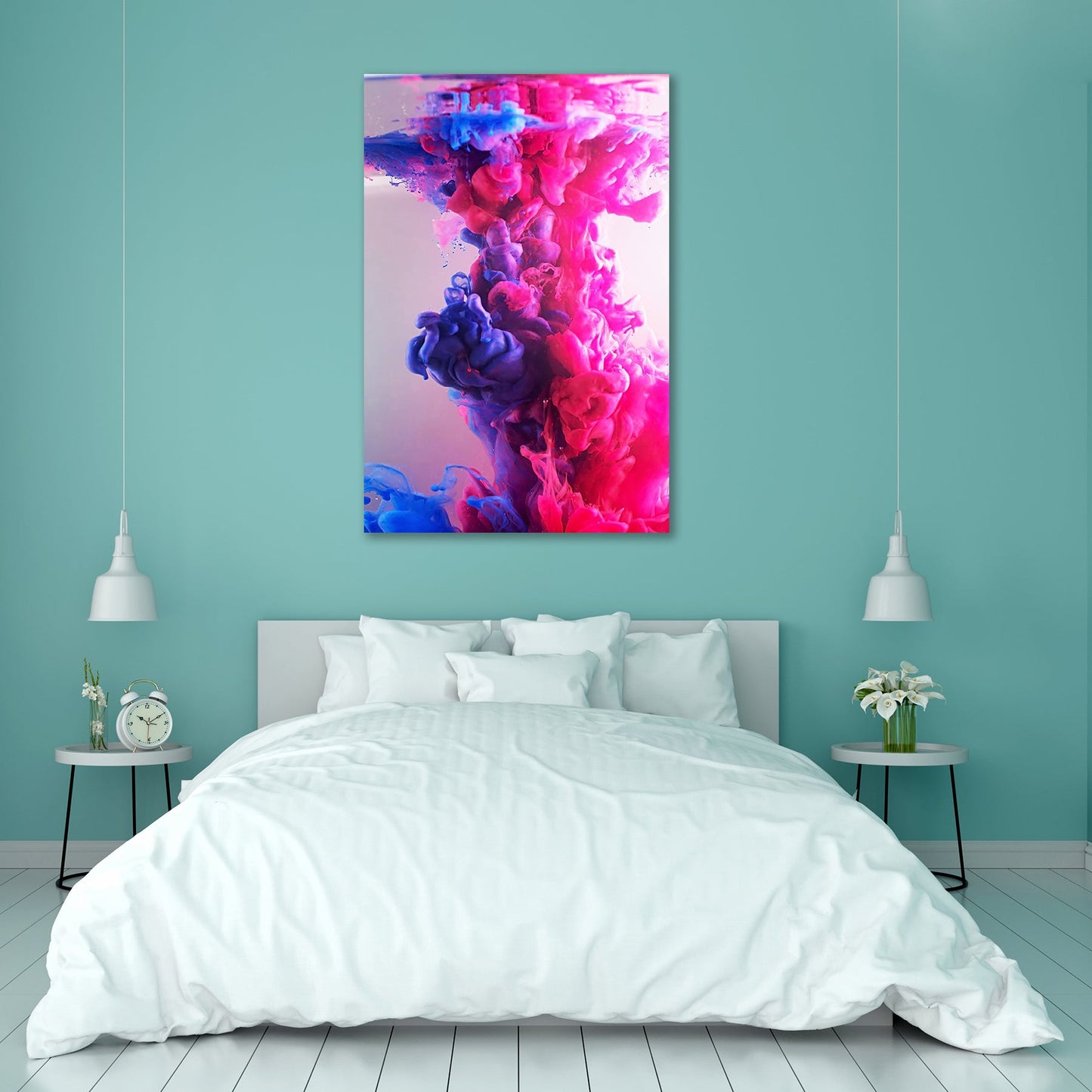 Acrylic Colors Peel & Stick Vinyl Wall Sticker