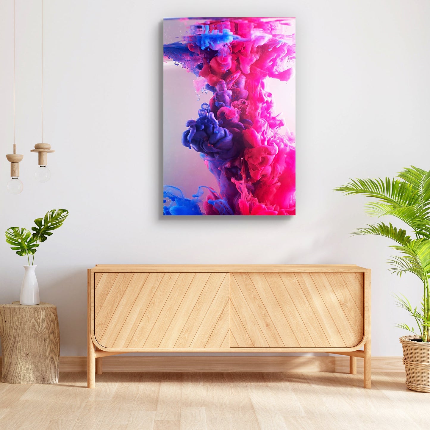 Acrylic Colors Peel & Stick Vinyl Wall Sticker