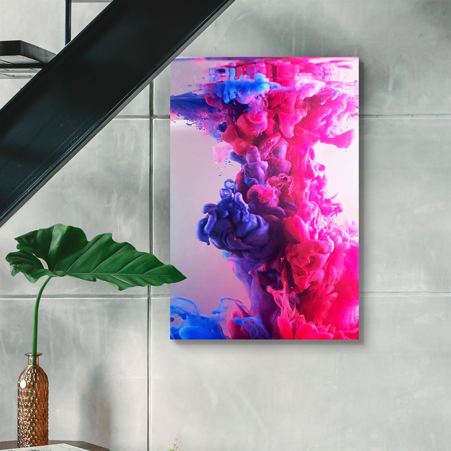 Acrylic Colors Peel & Stick Vinyl Wall Sticker