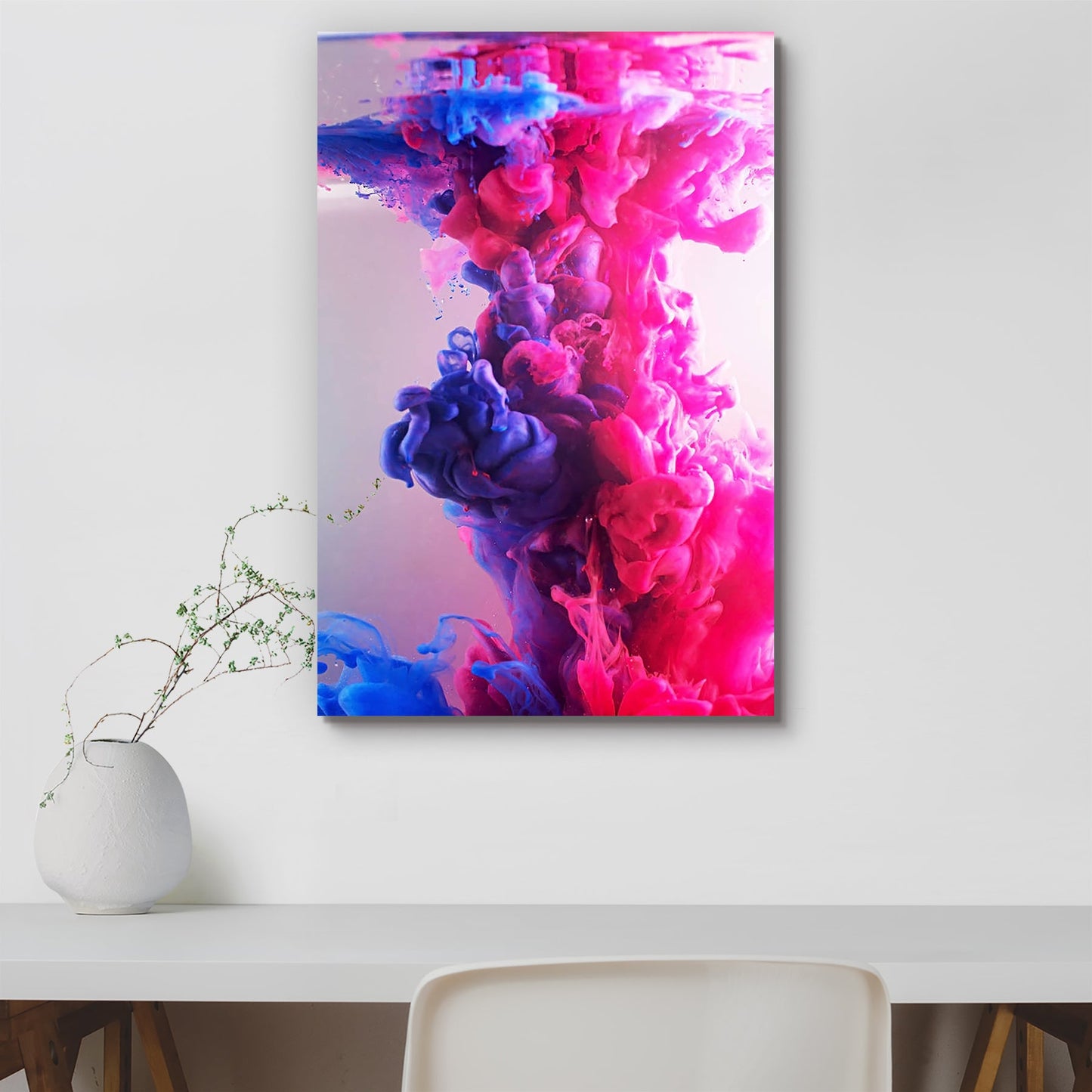 Acrylic Colors Peel & Stick Vinyl Wall Sticker