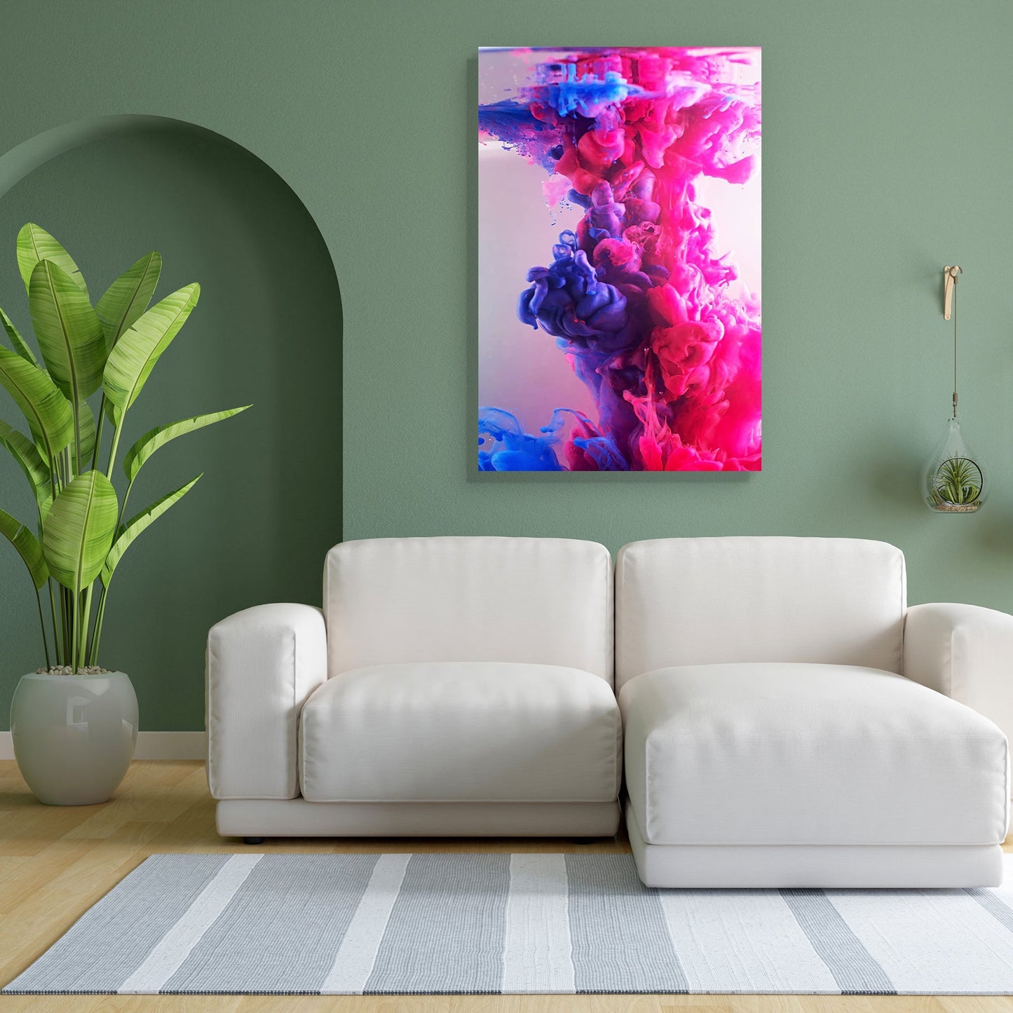 Acrylic Colors Peel & Stick Vinyl Wall Sticker