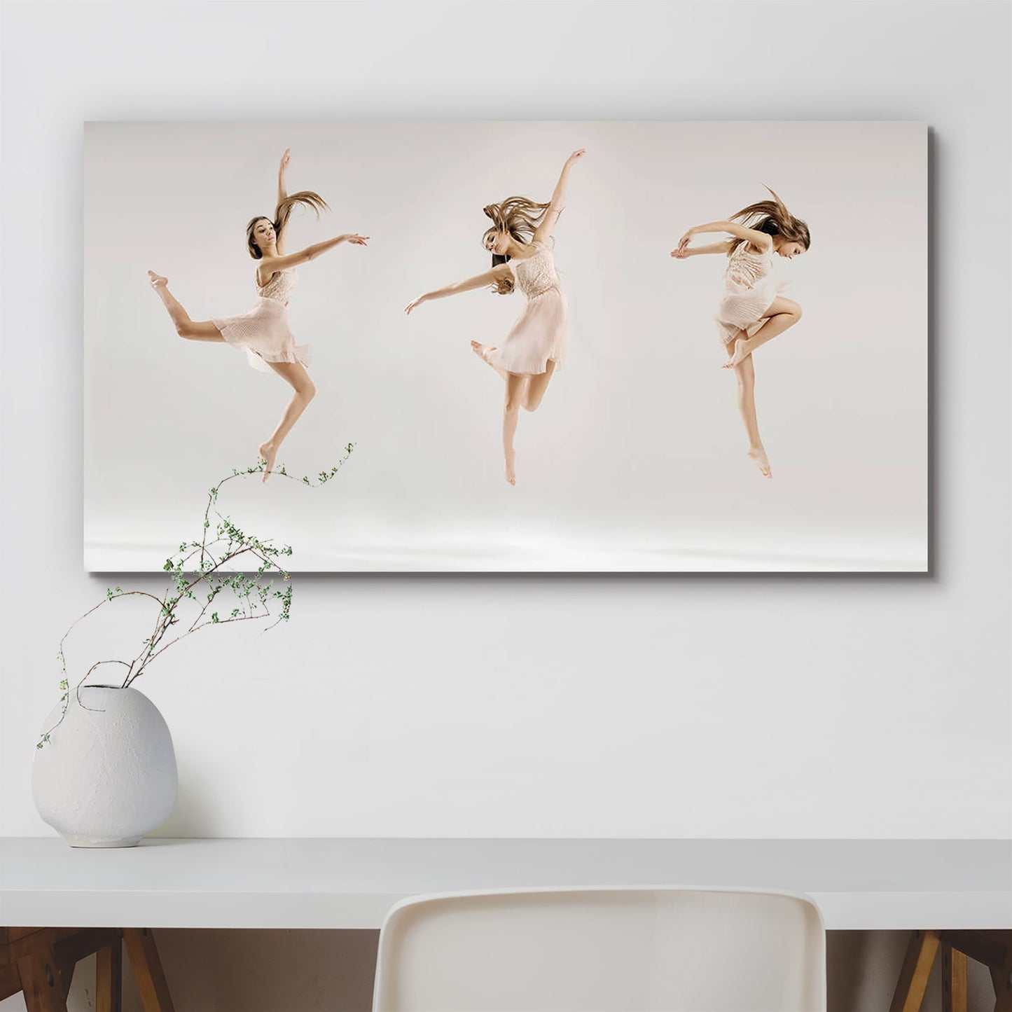 Young Ballet Dancer Peel & Stick Vinyl Wall Sticker