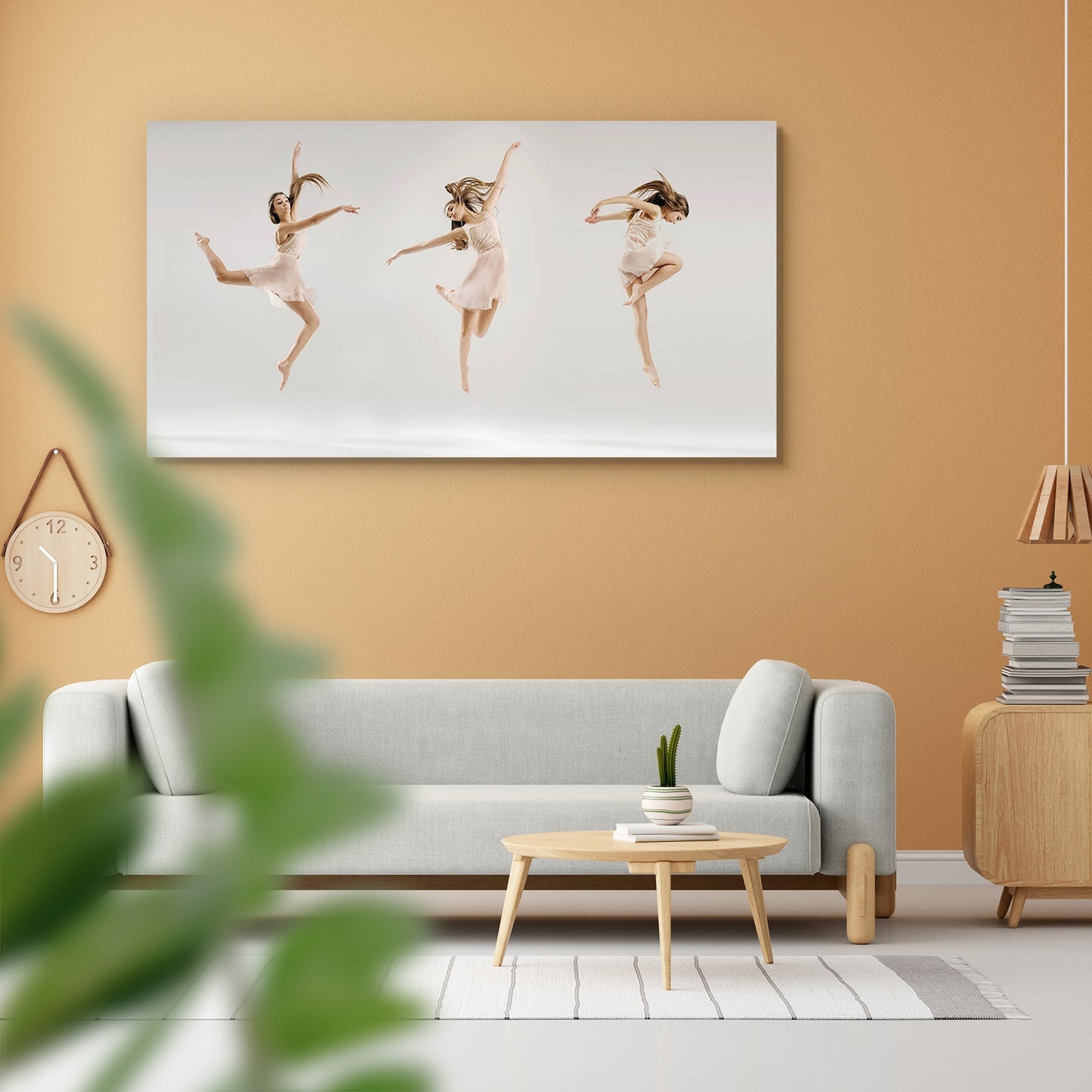 Young Ballet Dancer Peel & Stick Vinyl Wall Sticker