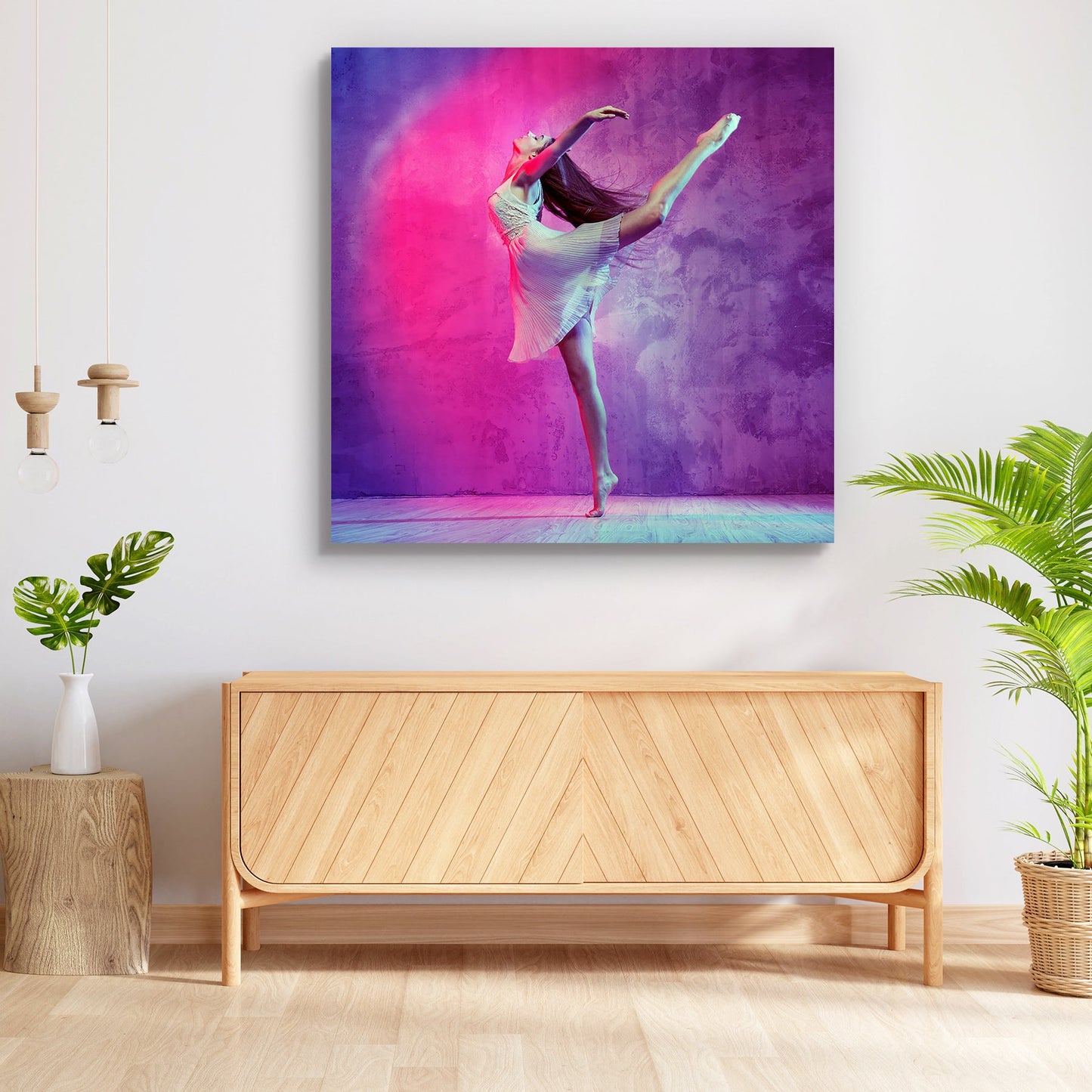 Ballet Dancer D3 Peel & Stick Vinyl Wall Sticker