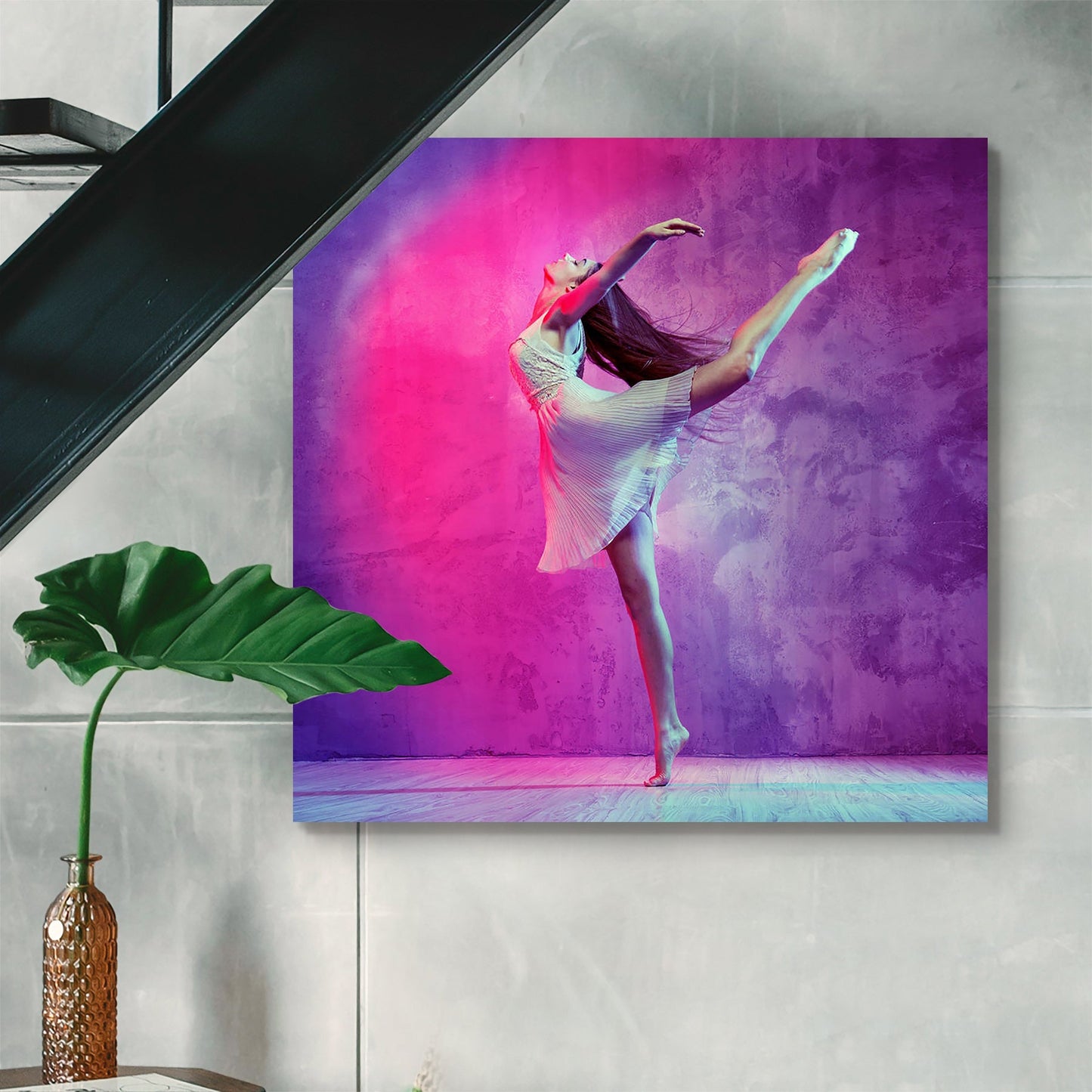 Ballet Dancer D3 Peel & Stick Vinyl Wall Sticker