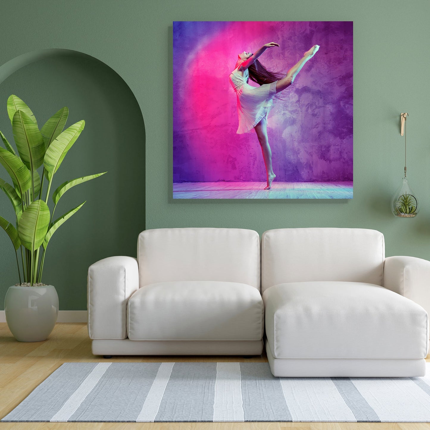 Ballet Dancer D3 Peel & Stick Vinyl Wall Sticker