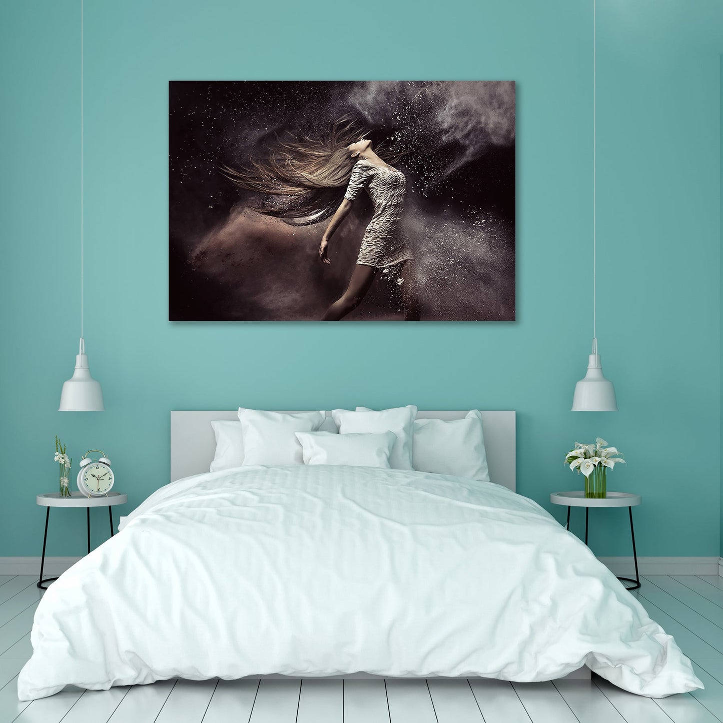 Ballet Dancer Portrait Peel & Stick Vinyl Wall Sticker