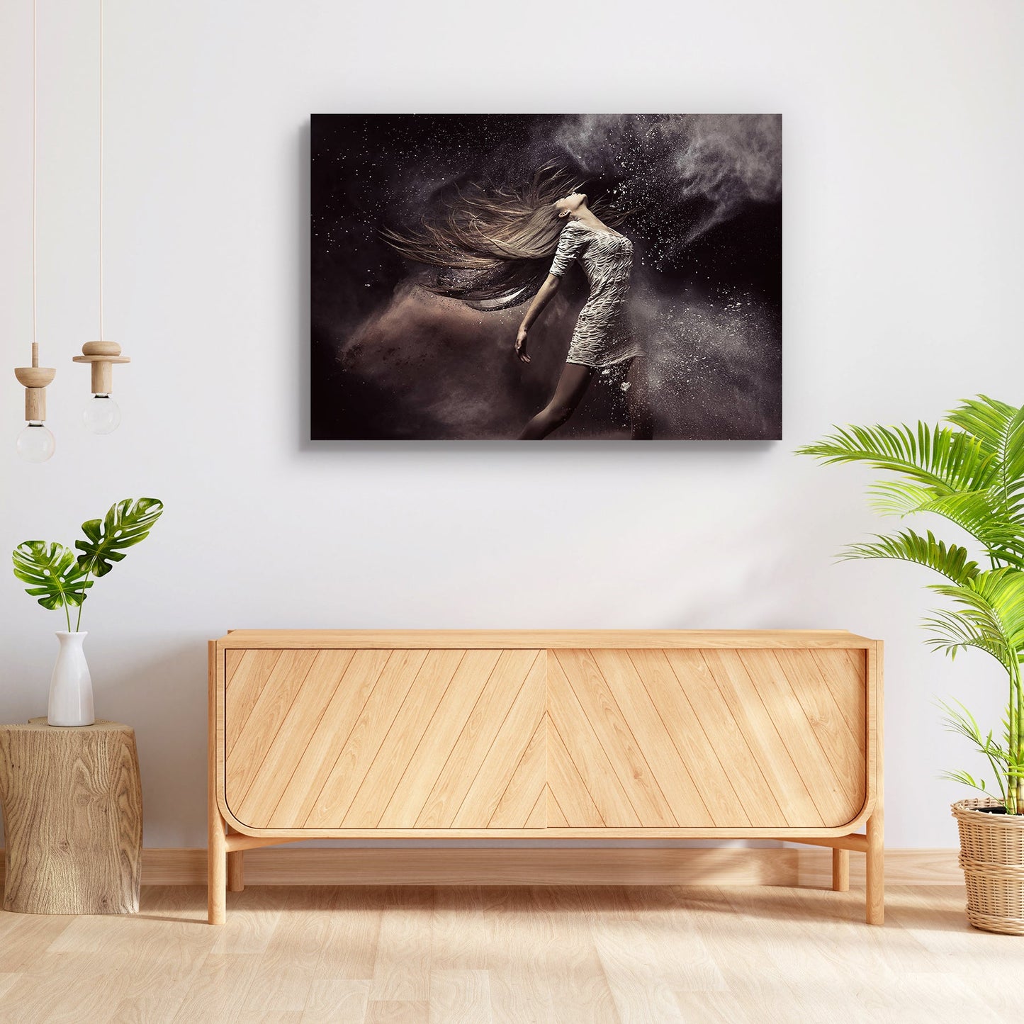 Ballet Dancer Portrait Peel & Stick Vinyl Wall Sticker
