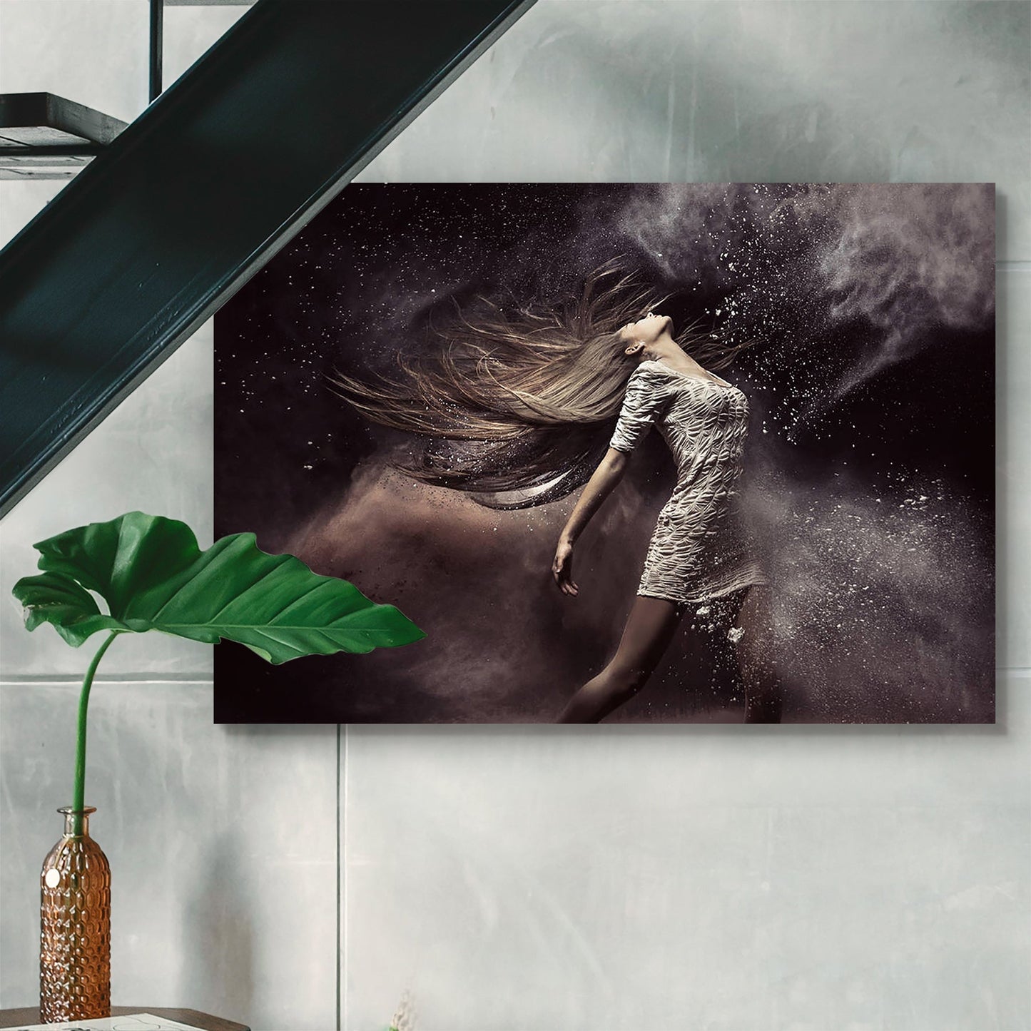 Ballet Dancer Portrait Peel & Stick Vinyl Wall Sticker