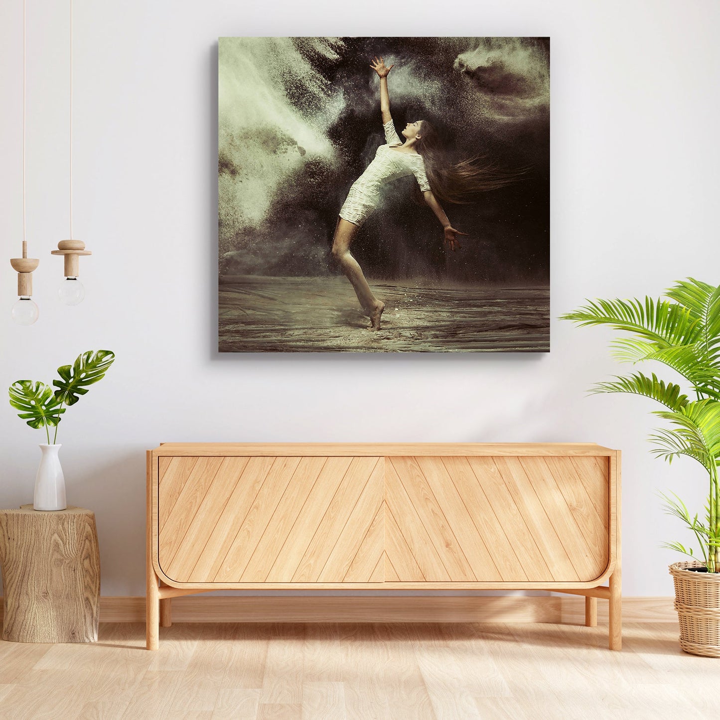 Ballet Dancer D4 Peel & Stick Vinyl Wall Sticker