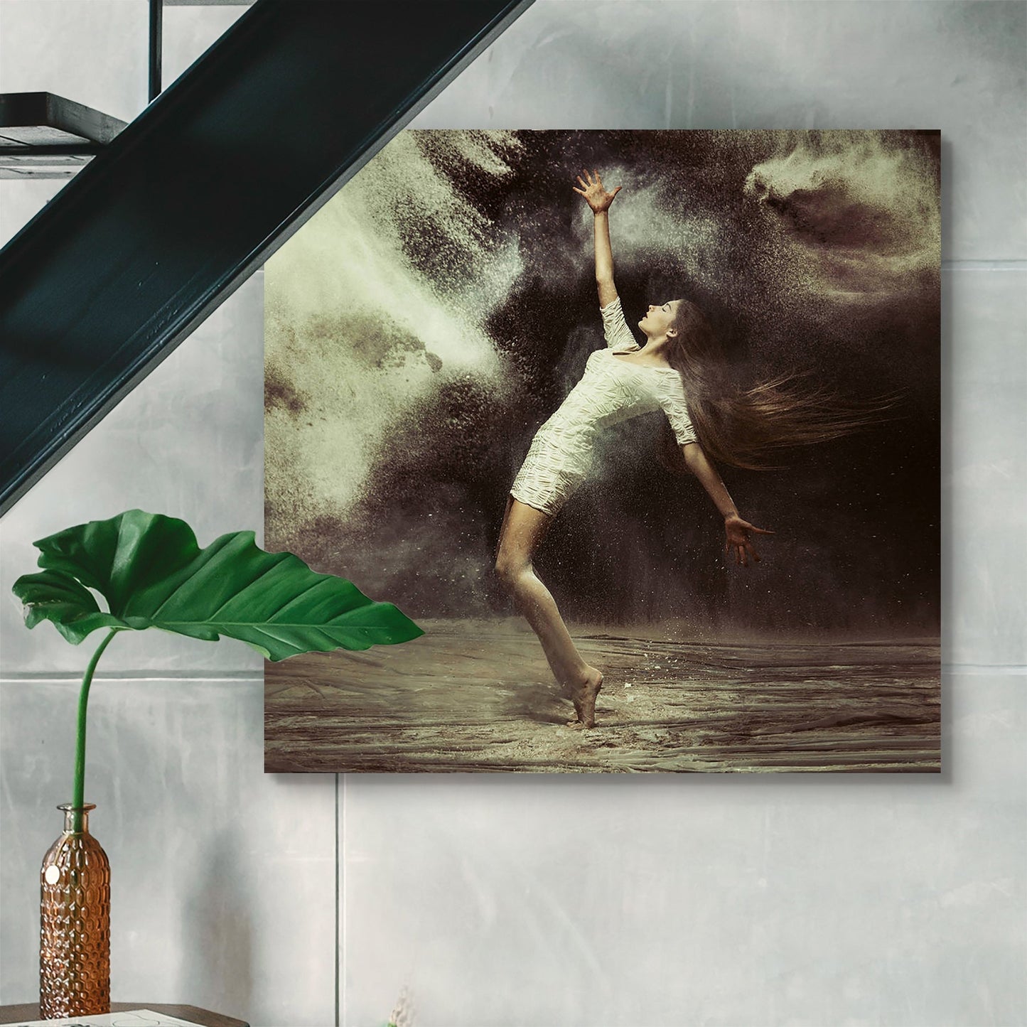 Ballet Dancer D4 Peel & Stick Vinyl Wall Sticker