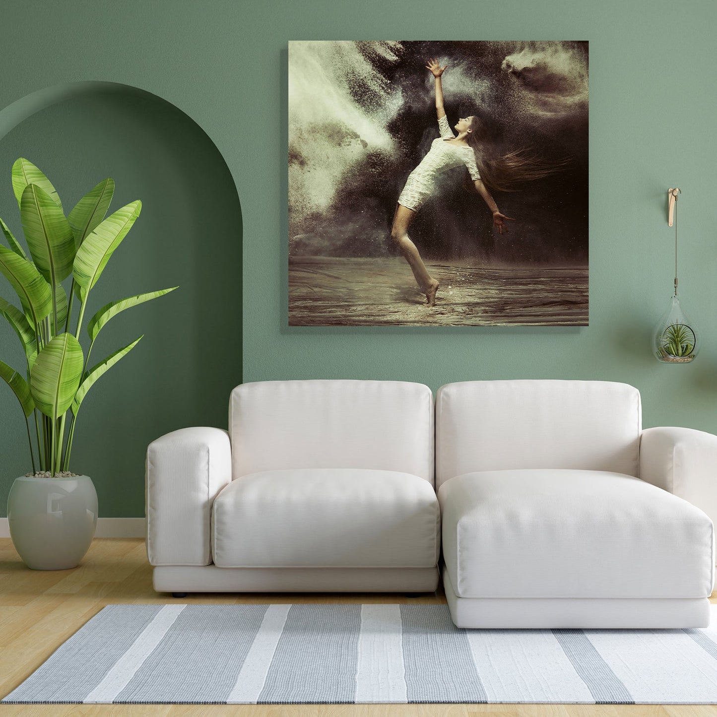 Ballet Dancer D4 Peel & Stick Vinyl Wall Sticker