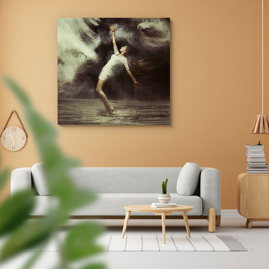 Ballet Dancer D4 Peel & Stick Vinyl Wall Sticker