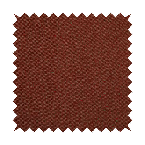 Highland Collection Luxury Soft Like Cotton Plain Red On Brown Colour Chenille Upholstery Fabric JO-282 - Handmade Cushions