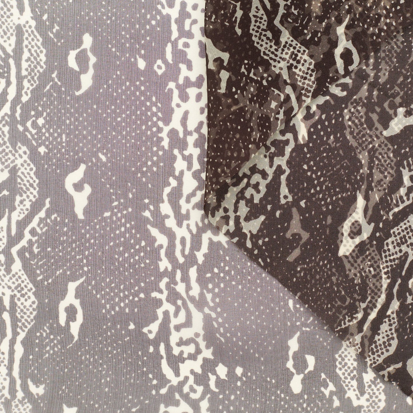 T22A02120 | Snake Print Silk Muslin